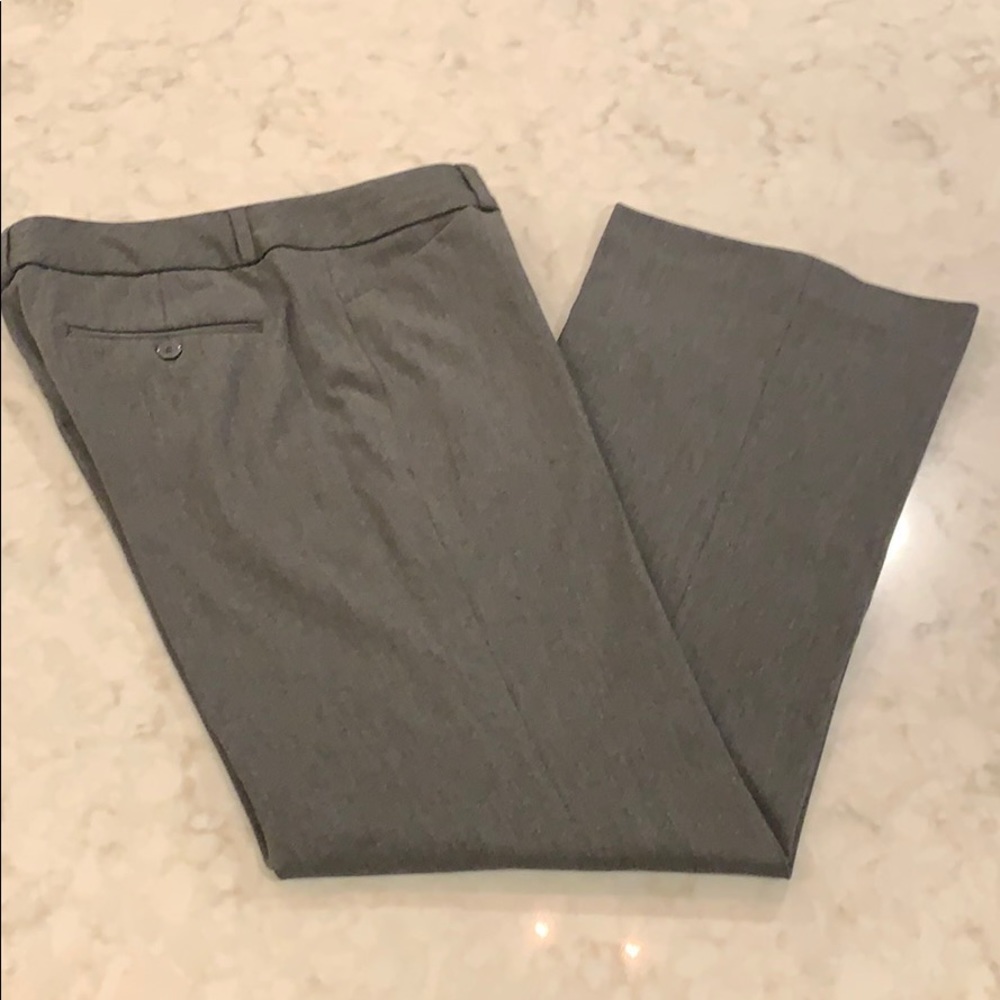 Express Editor Flat Front Wide Leg Pant